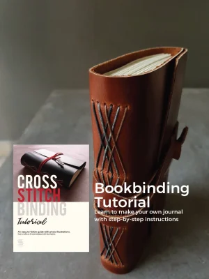 Cross Stitch Binding Tutorial