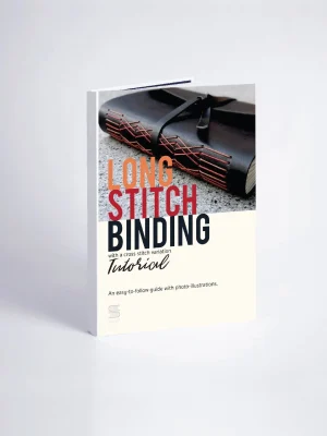 Long Stitch Binding with a Cross Stitch Variation Tutorial