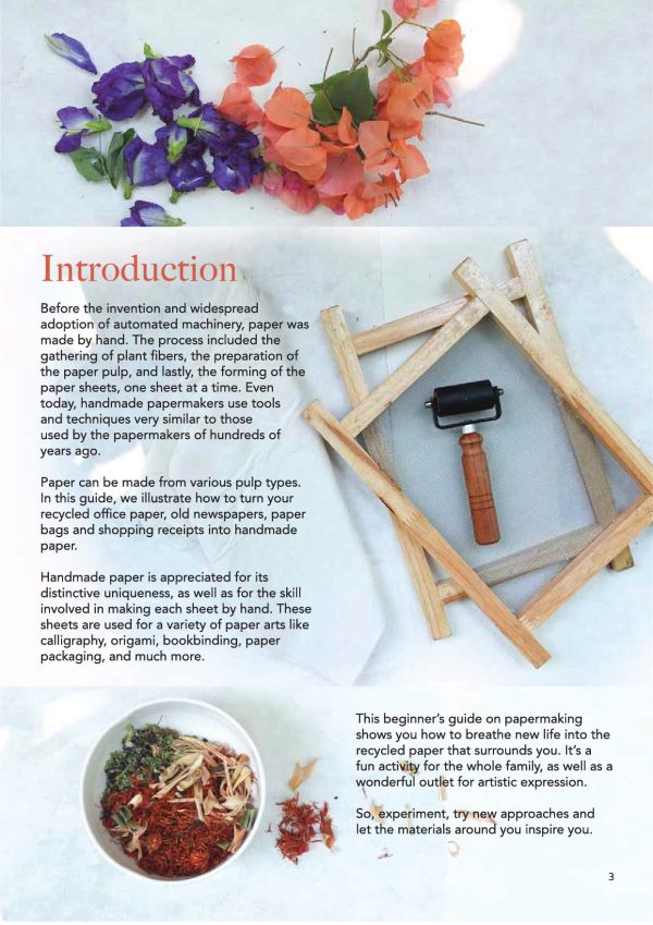 Papermaking by Hand Tutorial - The Siam Bindery