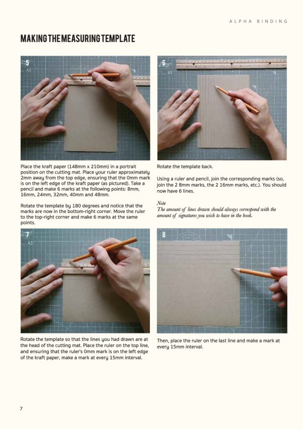 Alpha Binding Tutorial - The Siam Bindery