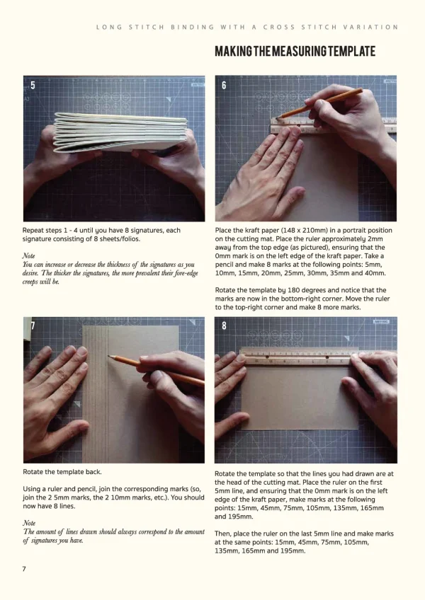 Long Stitch Binding with a Cross Stitch Variation Tutorial - The Siam ...
