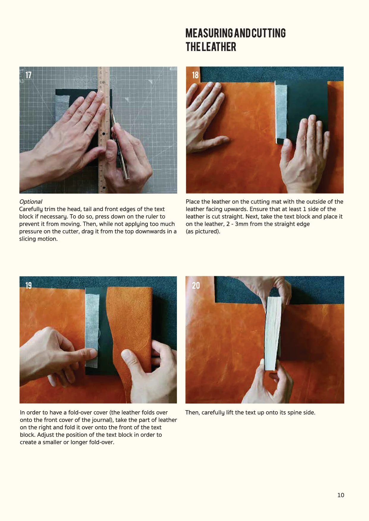 Minimalist Leather Binding Tutorial - Image 5