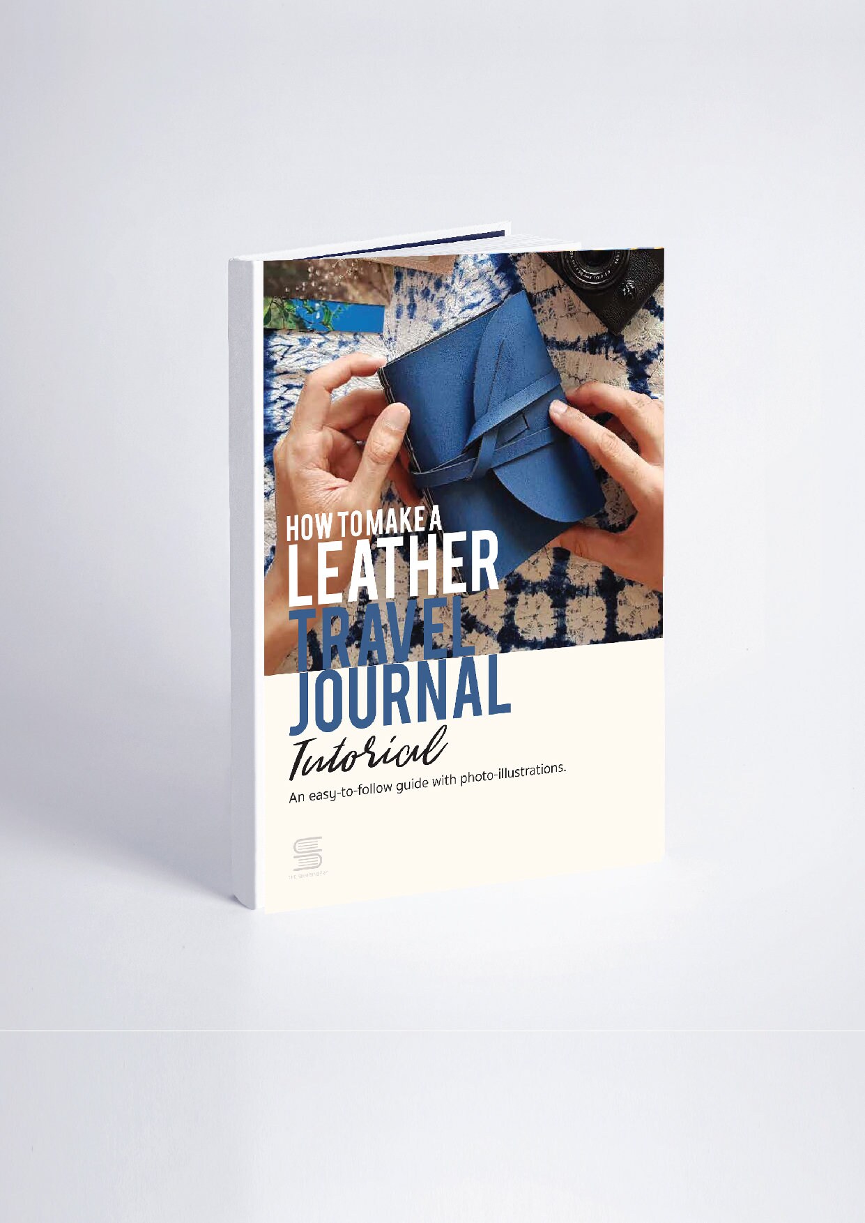How to Make a Leather Travel Journal tutorial cover